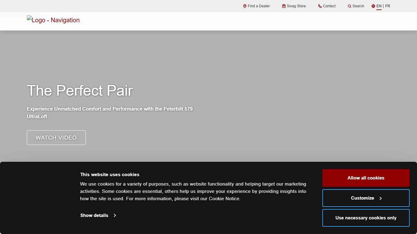 Welcome to Peterbilt Peterbilt