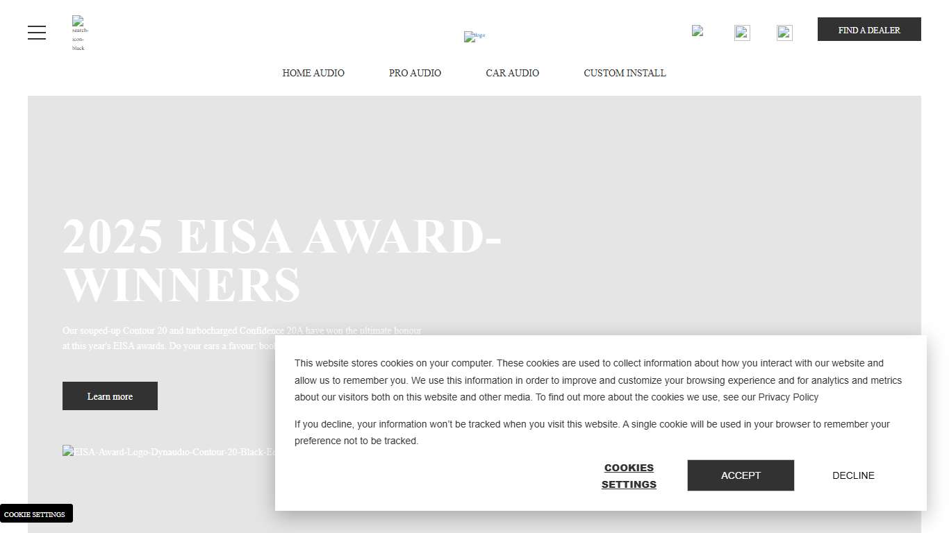 High-end loudspeakers for home systems, professionals and cars